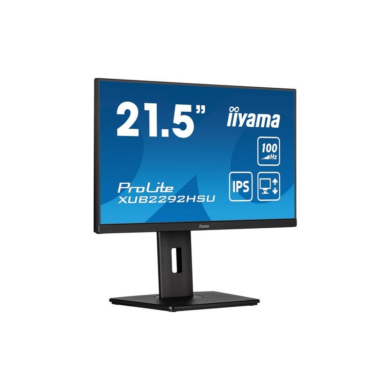 iiyama ProLite XUB2292HSU-B6 54,6cm (21,5") FHD IPS Monitor HDMI/DP/USB 100Hz